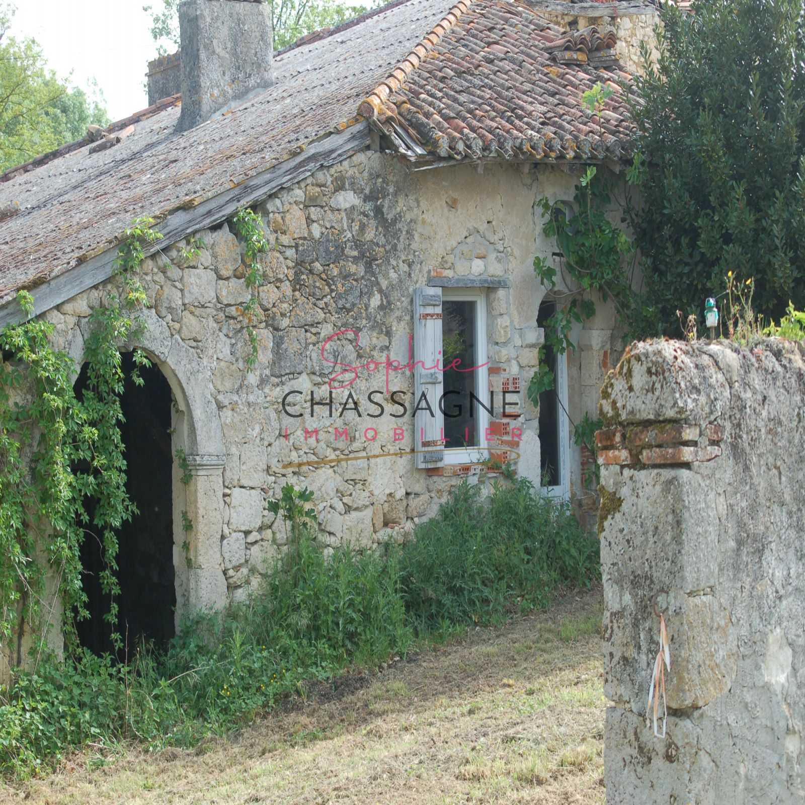 Image_, maison en pierre, Fourcès, ref :6496
