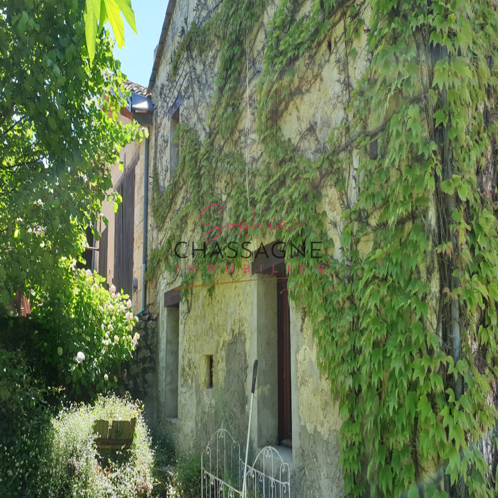 Image_, maison en pierre, Saint-Aubin-de-Branne, ref :6362