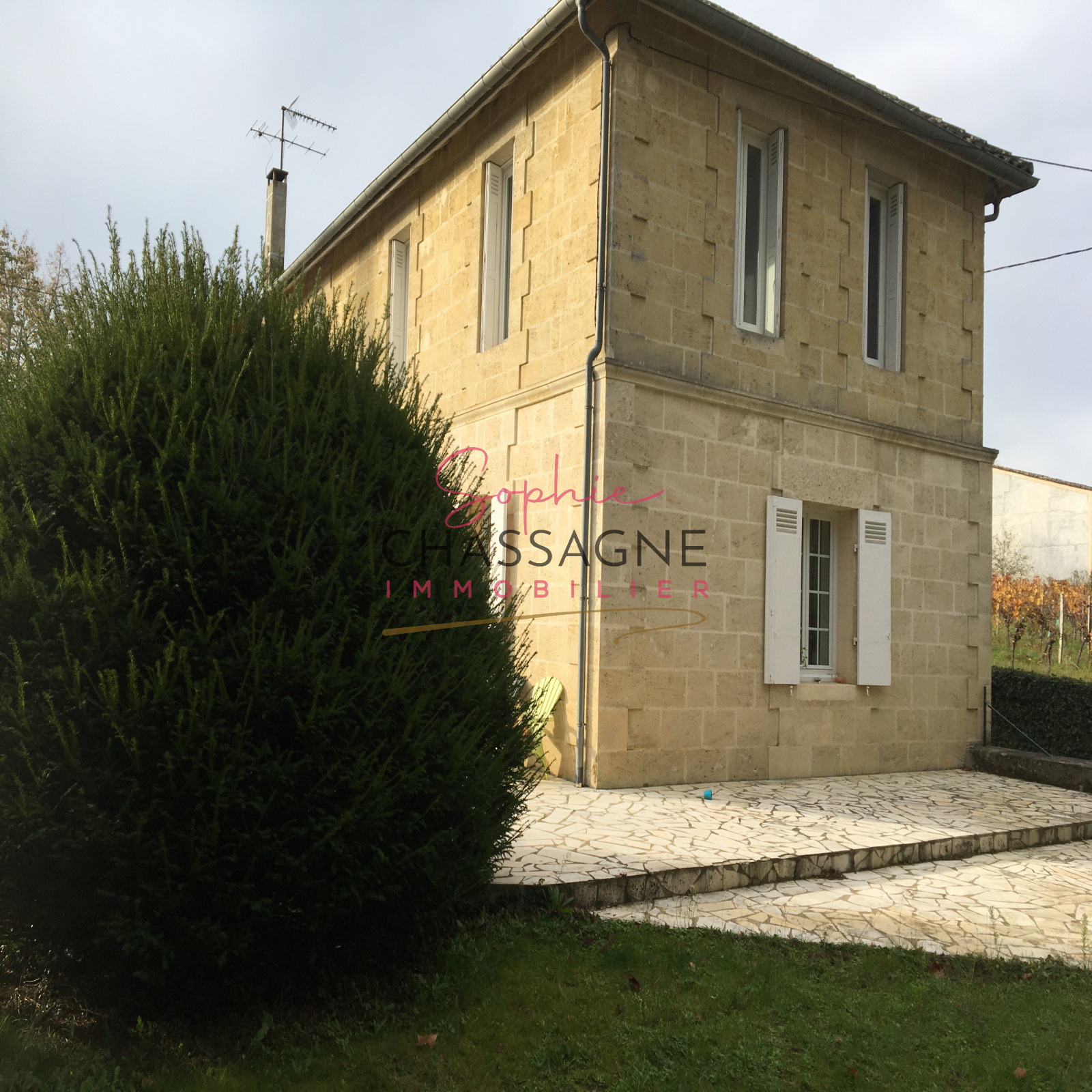 Image_, maison en pierre, Naujan-et-Postiac, ref :6415